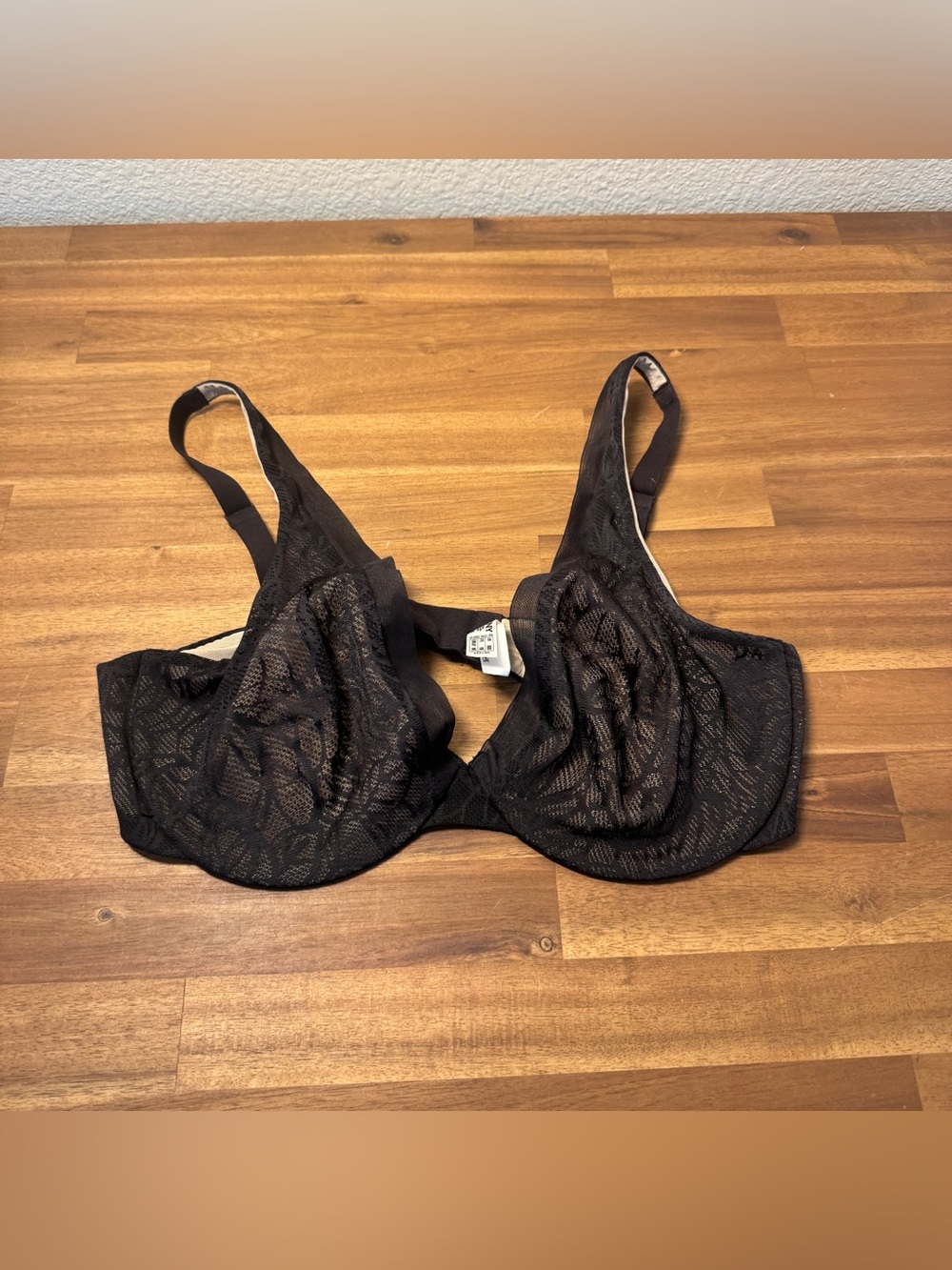 Dkny Black Lace Underwire Bra